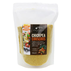 CHEF'S CHOICE ORGANIC CHICKPEA COUSCOUS 500GM